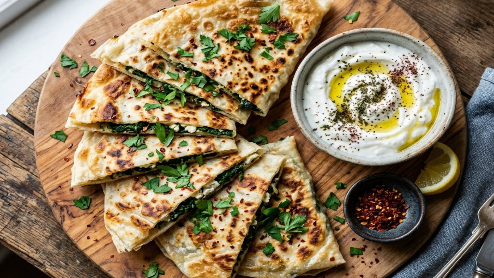 Ispanaklı Gözleme