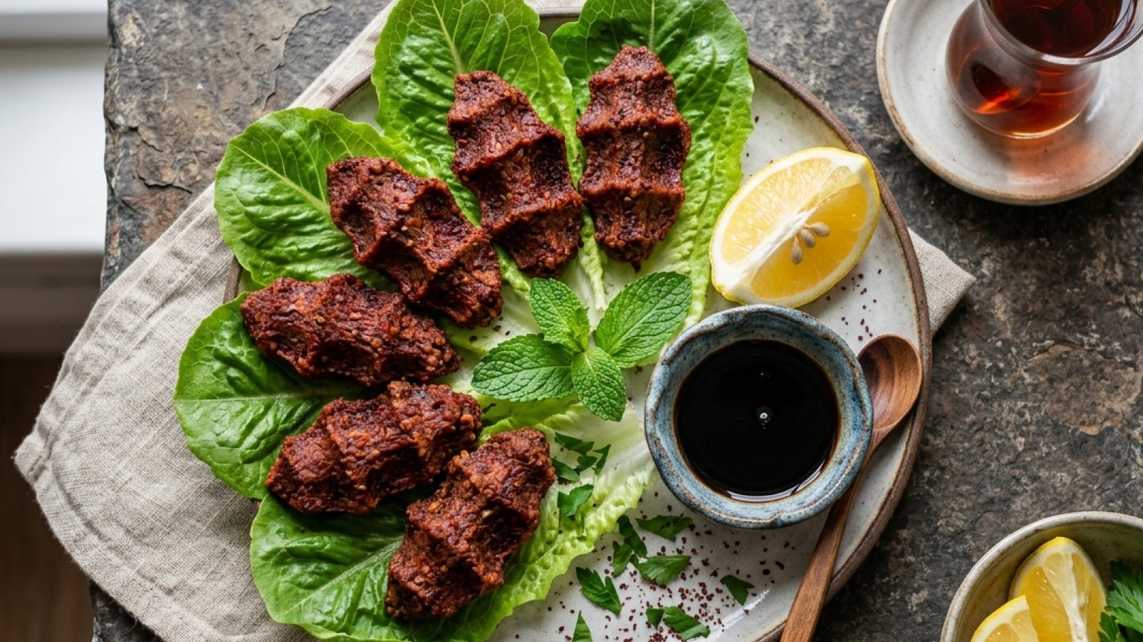 Çiğ Köfte (Tradycyjny przepis śródziemnomorski)