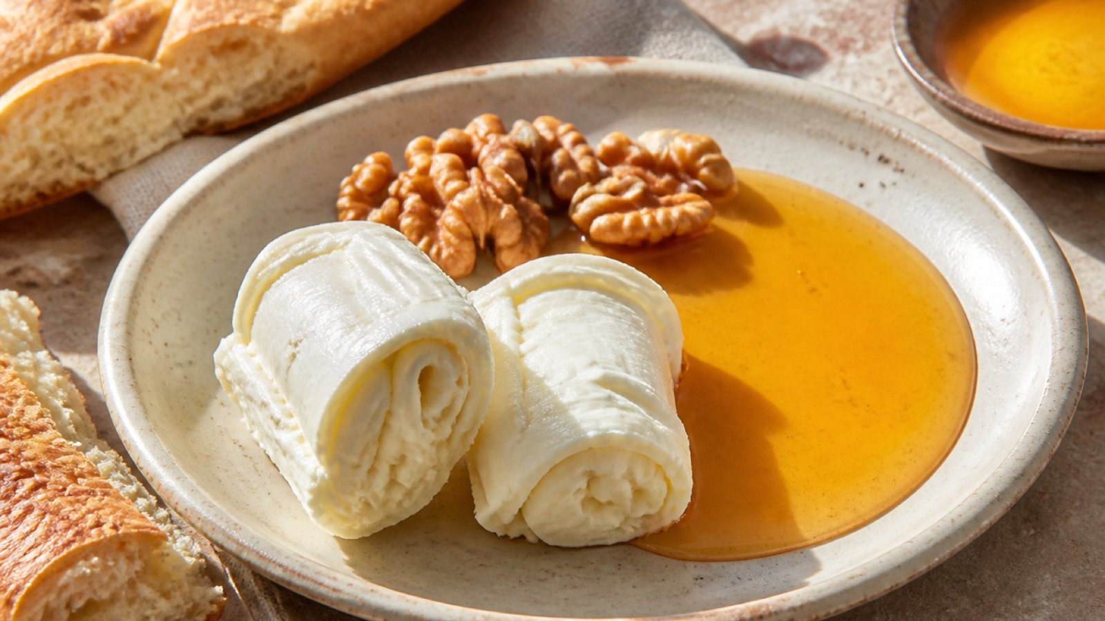 Hakiki Bal Kaymak Tabağı (Authentic Mediterranean Recipe)