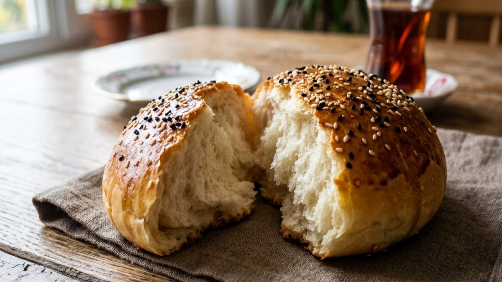 Yoğurtlu Poğaça (Authentic Mediterranean Recipe)