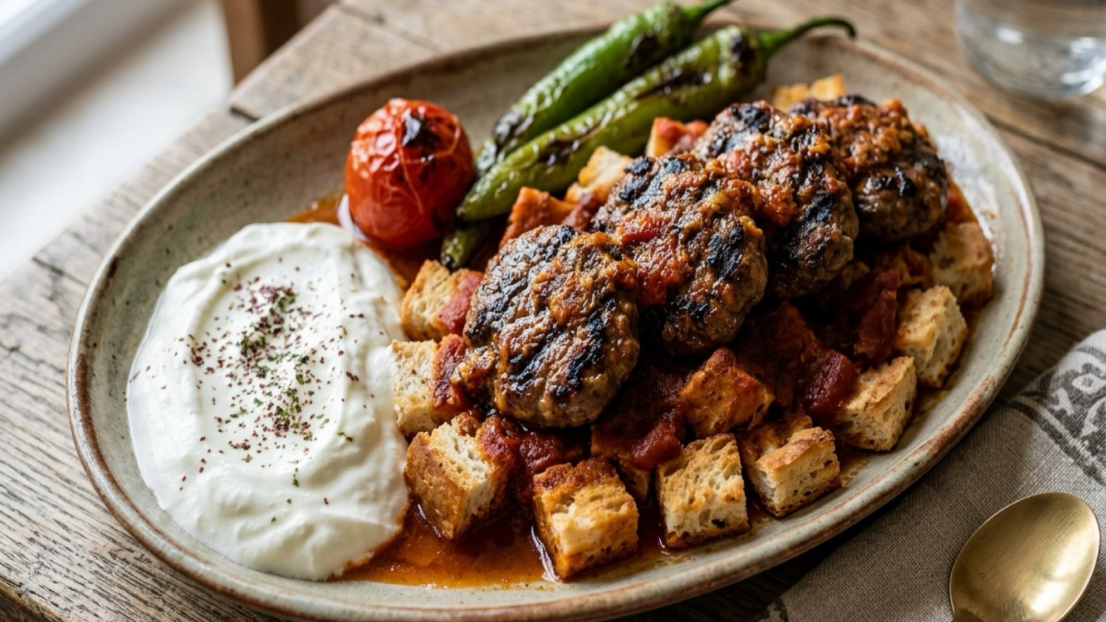 Pideli Köfte (Authentic Mediterranean Recipe)